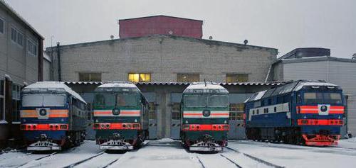 depósito de locomotivas