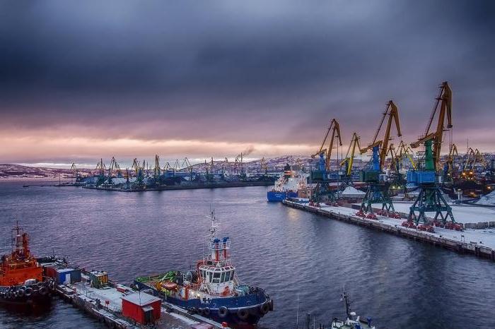 Porto do Mar Comercial de Murmansk: história, descrição, foto