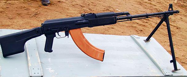 RPK-74. A metralhadora Kalashnikov (RPK) - 74: a característica. Fotos