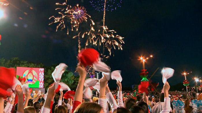 3 de julho - Dia da Independência da República da Bielorrússia, dia da liberdade