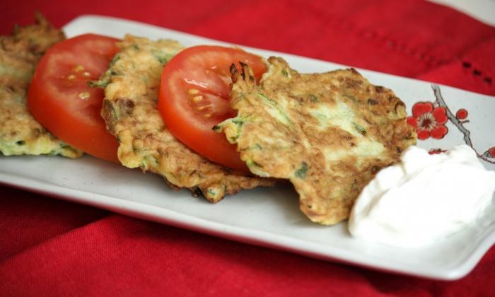 Fritters com abóbora e queijo: uma receita simples e sua melhoria