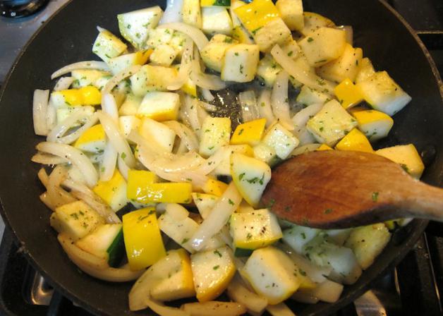 legumes salteados no forno 