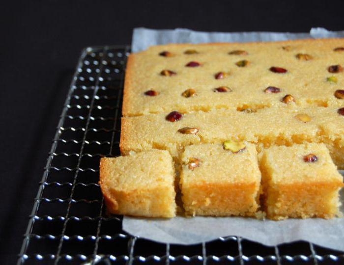 Delicioso mannik de limão. Receitas de culinária