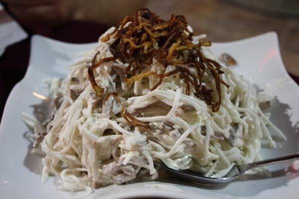 Delicioso prato - salada "Tashkent"