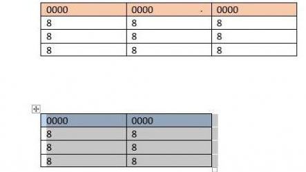 como combinar duas tabelas em um Word