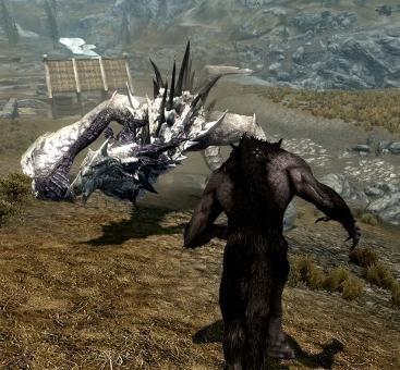 skyrim para se tornar um lobisomem