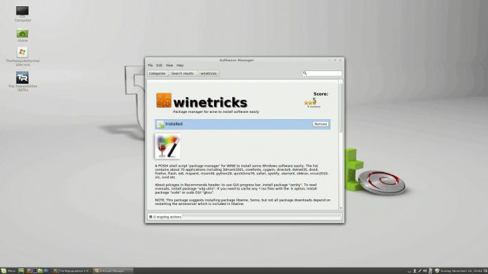 vinho tuning em hortelã linux