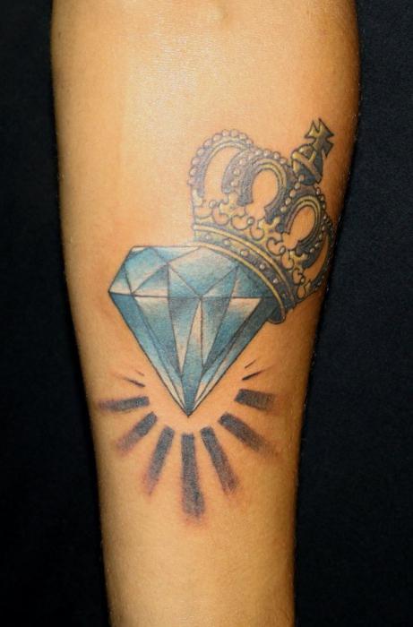 valor do diamante de tatuagem