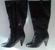 botas de inverno com perna cheia