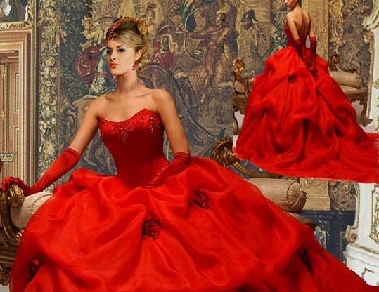 Vale a pena comprar um vestido de casamento vermelho
