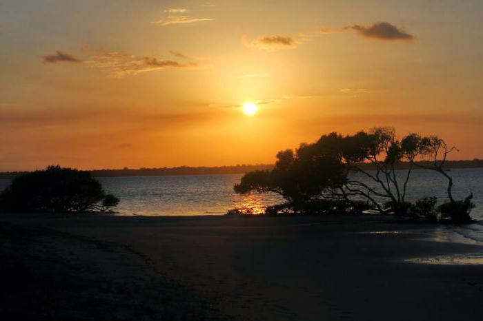 O mar de Arafour na Indonésia