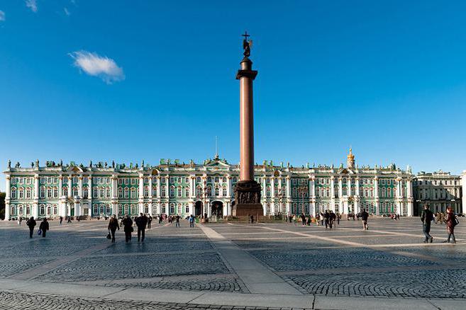 Coluna de Alexandrovsky em São Petersburgo