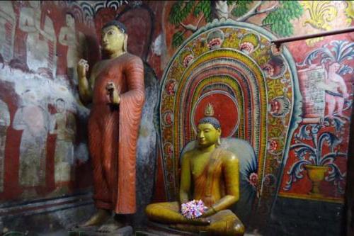 Dambulla - Templo de Buda no Sri Lanka