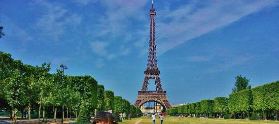 O Campo de Marte. Campo de Marte, Paris. O Campo de Marte é história