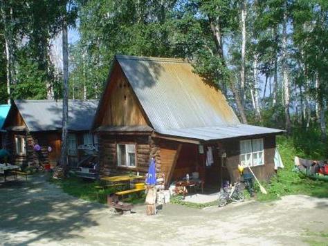 centro de recreação no lago Akakul