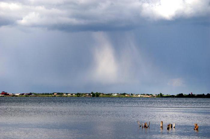 Lago Chebakul Kunashaksky distrito de pesca