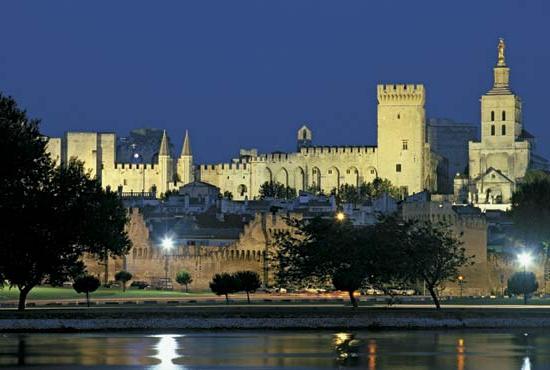 Avignon medieval (França) - o centro da arte e da cultura