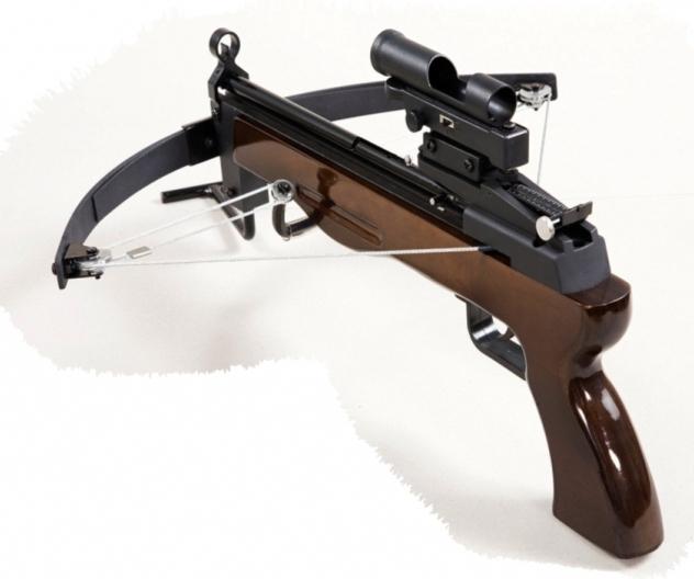 Tipo de pistola Crossbow - uma grande arma para os fãs atirarem