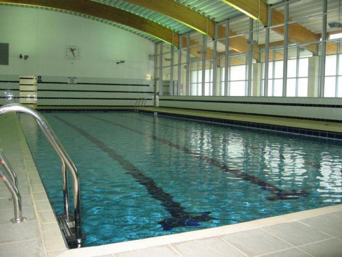 A temperatura da água na piscina é normal