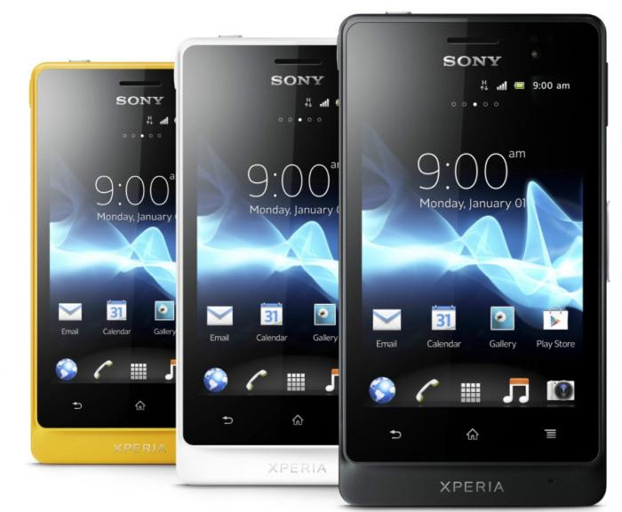 Visão geral do smartphone Sony Xperia E Dual