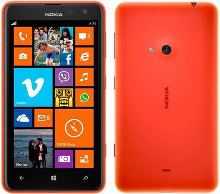 Celular Nokia Lumia 625: especificações, opções e recursos do dispositivo