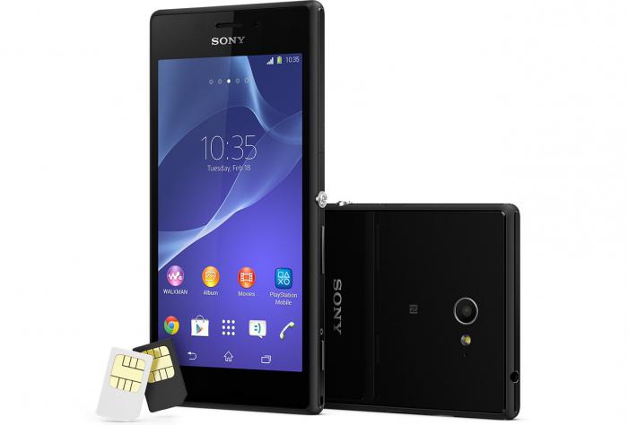 Sony M2 Xperia: uma visão geral, especificações, comentários