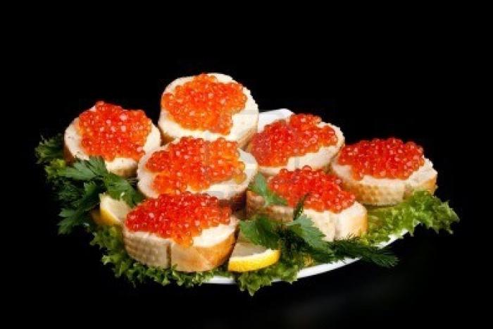 Caviar vermelho: propriedades úteis